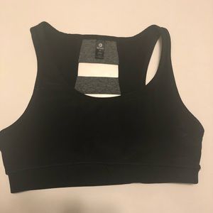 Black/Grey Sports bra - NWOT!